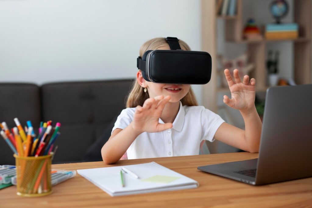 little-girl-using-virtual-reality-goggles_23-2149041087